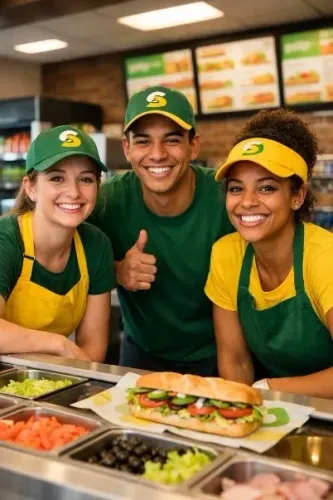 OPORTUNIDADE DE ESTÁGIO - ATENDENTE / ARTISTA DO SANDUÍCHE SUBWAY