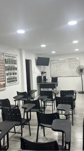 Cadeiras de sala de aula