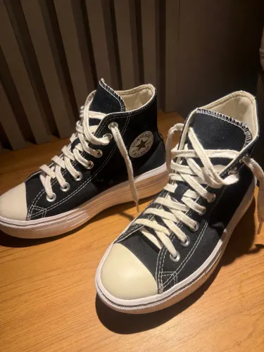Chuck Taylor All Star Move Cano Alto Preto - Tam. 34