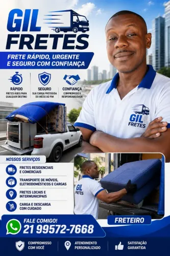 Fretes rápido e urgente baratinho