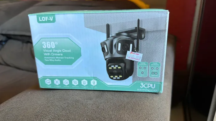 Câmera de segurança 360 Wi-Fi