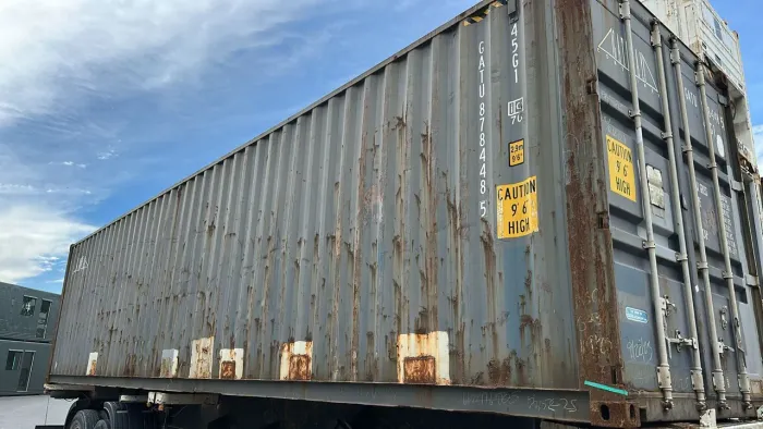 Container marítimo 40 pés 12 metros
