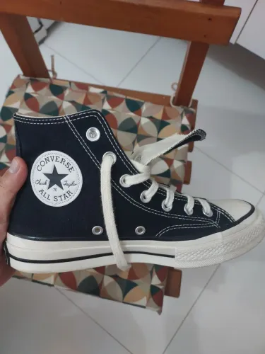 Tênis Converse Chuck 70 Hi Vintage Preto