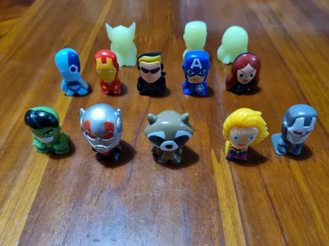 LOTE: Gogo Miniaturas Vingadores Avengers - Marvel - Ipiranga