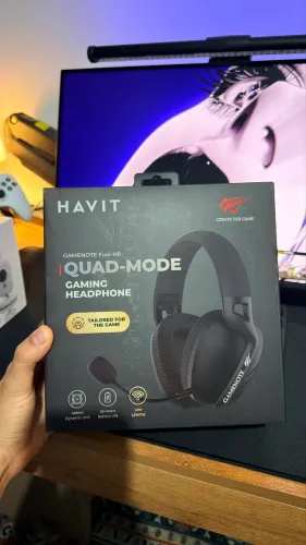 Gamer Sem Fio Havit Fuxi-H6 Quad-Mode (Na Caixa)