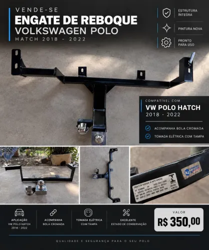 ENGATE DE REBOQUE - VW POLO