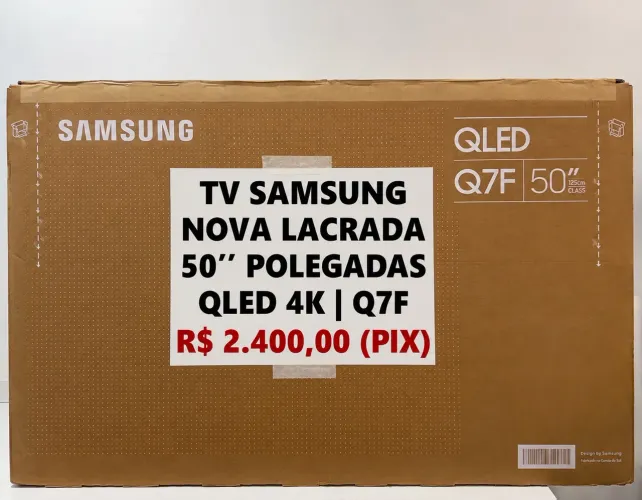 Tv 50 polegadas Samsung Qled