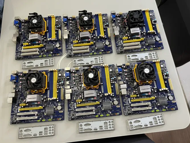 Kit Placa Mãe AM3 / Athlon X3 / Athlon X4