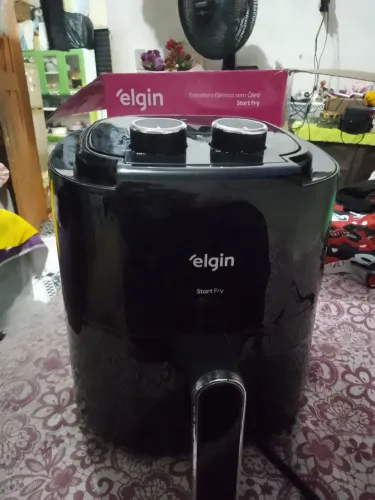 ?Air Fryer Elgin Start Fry 3.5 Litros Preta