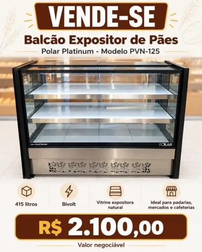 balcão expositor