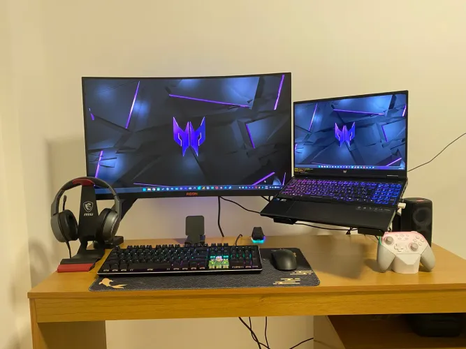 Setup Gamer completo RTX 4070 Acer Predator