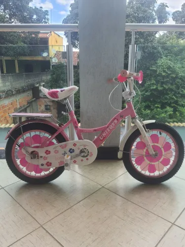 Vendo ou troco bicicleta infaltil Unitoys Princess aro 14