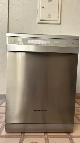 Lava Louça Inox Brastemp Active 12 serviços 220v (Usada 2x)