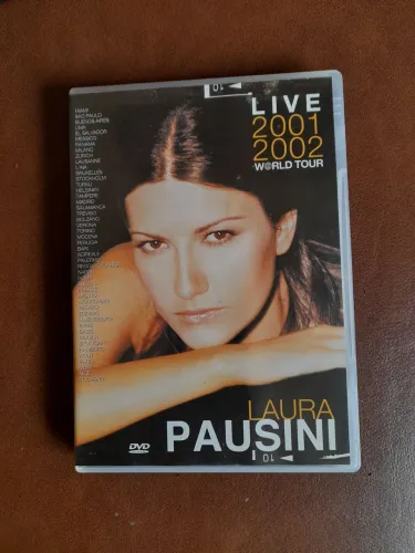 DVD - Laura  Pausini - Live 2001/2002 - World Tour