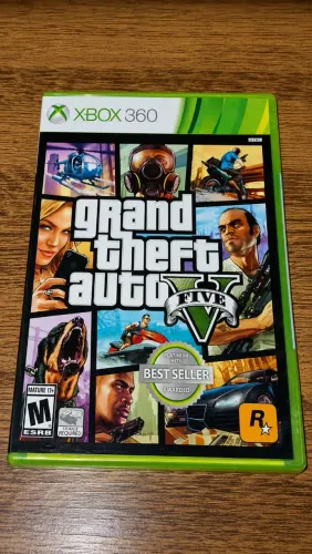? GTA V Xbox 360 Original Lacrado | Novo | Completo com Mapa
