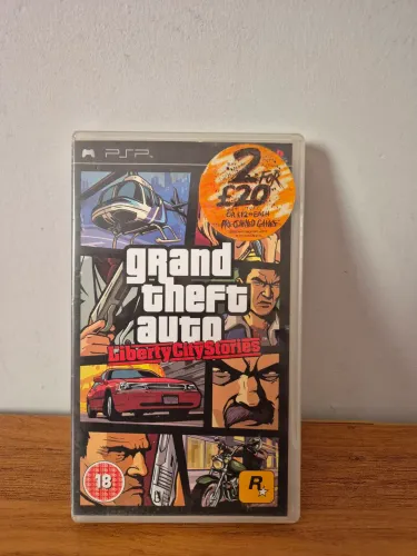 Jogo GTA Liberty City Stories PSP Original<br>