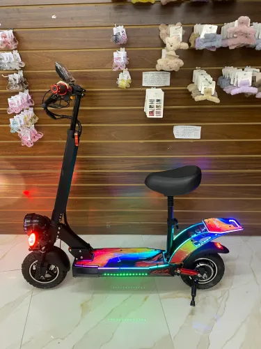 Patinete Elétrico 500w 35km/h Leds