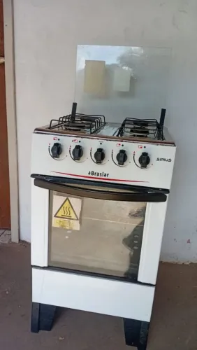 Fogao funcionando tudo