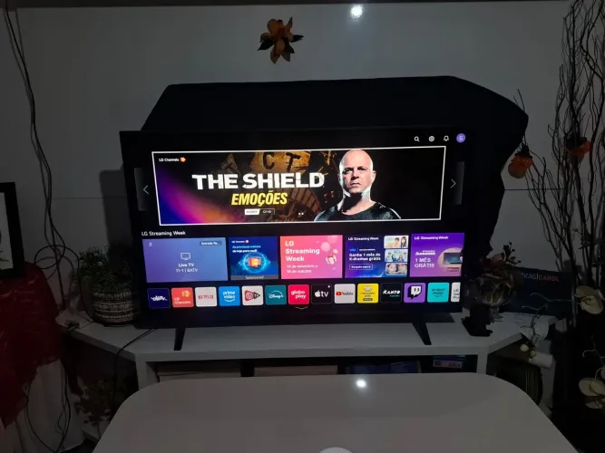 Tv LG 50 polegadas, Smart controle também é mause