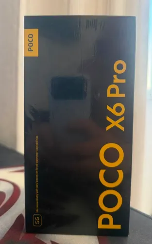 Poco X6 Pro 5G Black 8GB Ram 256 GB Rom