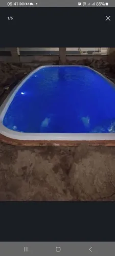 Piscina de fibra
