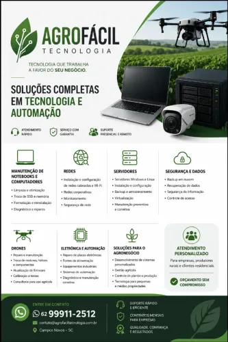 Manutenção Redes | Servidores | Notebooks