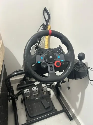 Logitech G29 + Suporte Cockpit