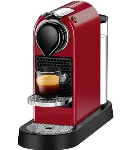 Cafeteira Nespresso original vermelha mini