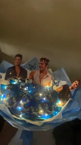 Buquê borboletas Luan Santana 