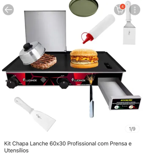 Kit Chapa lanche