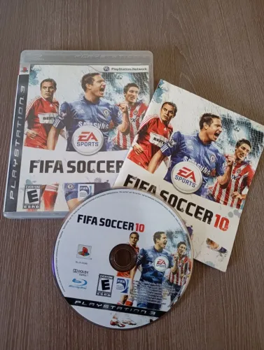 FIFA SOCCER 10 PS3 ( USADO COM MANUAL )