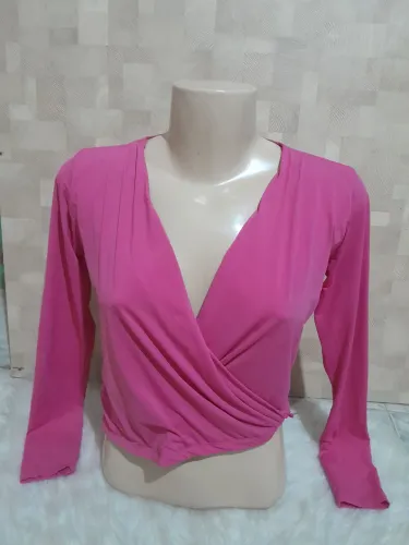 Blusa feminina manga longa