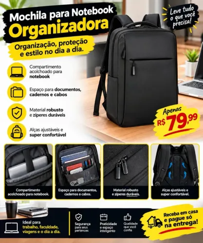 Mochila Multiuso Entregamos