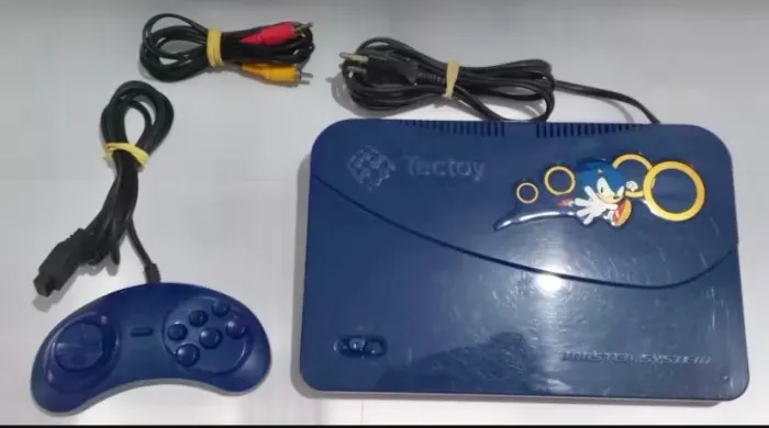 Master system evolution com 132 jogos 