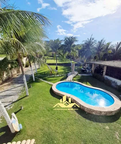 Casa solta disponível para locação contrato anual na praia da tabuba-cumbuco