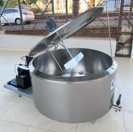 Resfriador 300 Litros Tina de Açaí Misturador Sorvetes Caldas e Polpas de Sucos Agua