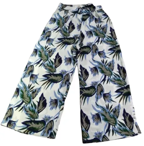 Conjunto Branco Folhas Tamanho M