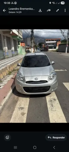 Nissan March SV 1.6 16V Flex Fuel 2013
