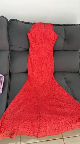 Vestido festa renda