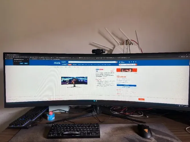 Monitor Gamer 49? Curvo ASUS ROG 144Hz UltraWide Imersivo / Top