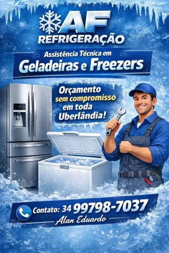 Assistência técnica em geladeiras e freezers