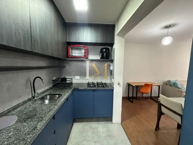 APARTAMENTO MOBILIADO 2 QUARTOS - AGUA VERDE - CURITIBA