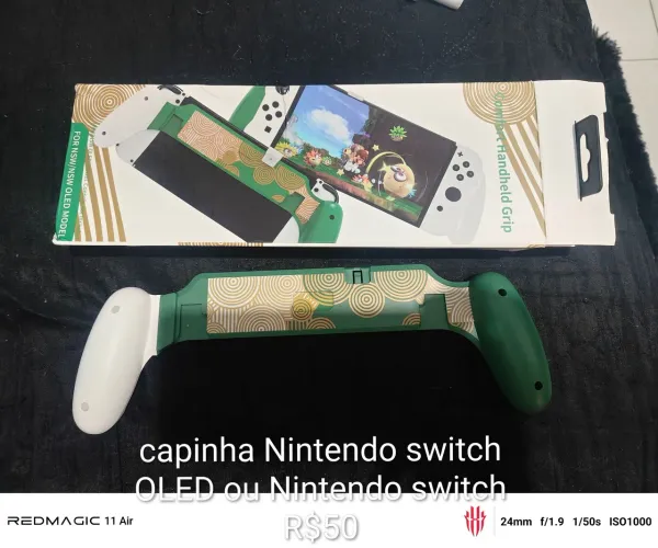 Capinha Nintendo switch OLED 