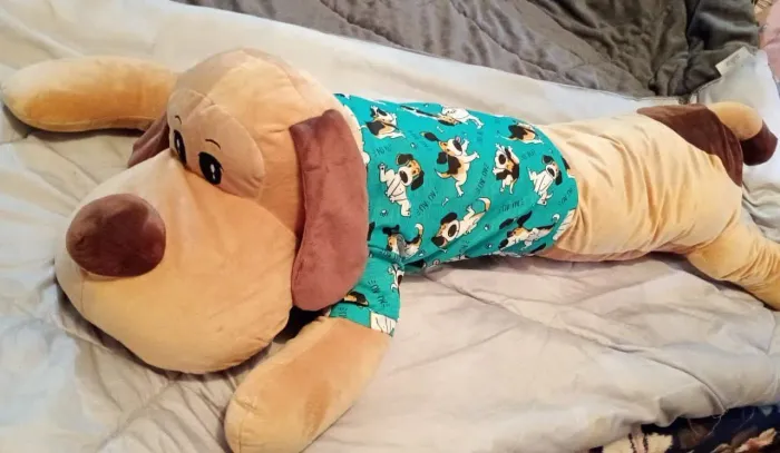 Cachorro pelucia novo