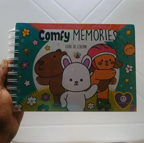 LIVRO DE COLORIR COMFY MEMORIES