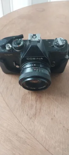 Máquina fotográfica. 