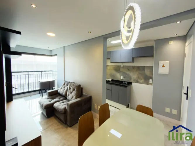 Apartamento Mobiliado Para Locacao 67m² - Condominio Reserva Jardins Do Brasil - Osasco /s