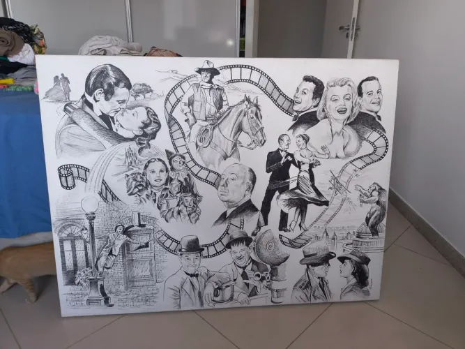 Quadro Grandes Obras do Cinema