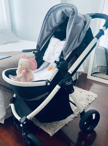 Carrinho de Bebê Soul Moises Reversível em perfeito estado