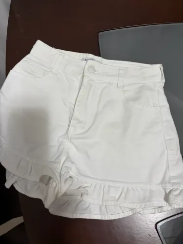 Shorts jeans/sarja brancos 